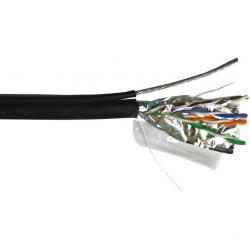 Кабель витая пара TWT TWT-5EFTP-OUT-TR, 305м Кабель витая пара TWT TWT-5EFTP-OUT-TR, 305м