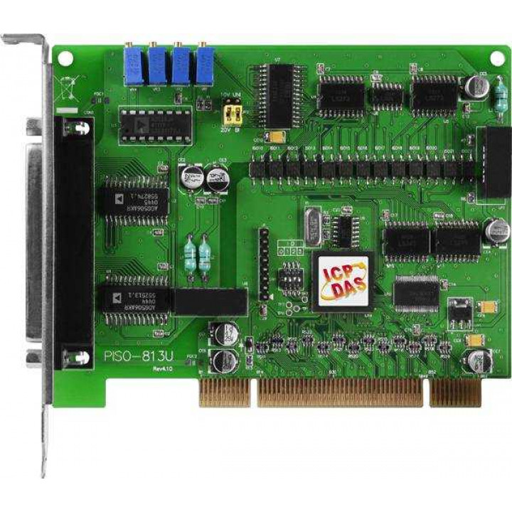Плата ICP DAS PISO-813U CR (Universal PCI, 32-канальная изолированная плата аналогового ввода, RoHS) Плата ICP DAS PISO-813U CR (Universal PCI, 32-канальная изолированная плата аналогового ввода, RoHS)