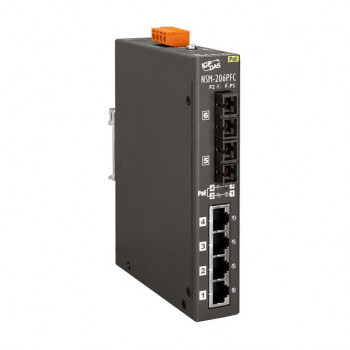 Промышленный коммутатор ICP DAS NSM-206PFC CR