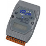 Модуль ICP DAS M-7011D-G CR (1 канал аналогового ввода/термопары, 1 DI, 2 DO, индикация, Modbus RTU)