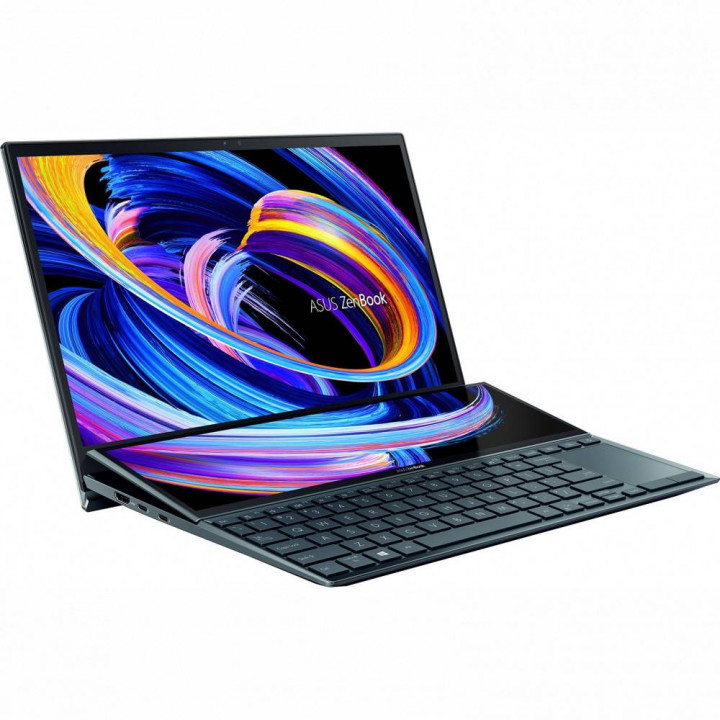 Ноутбук ASUS Zenbook Duo 14 90NB0S51-M002T0 (i7-1195G7, 16 ГБ, 1 ТБ SSD, MX450, 14" IPS, Win11)