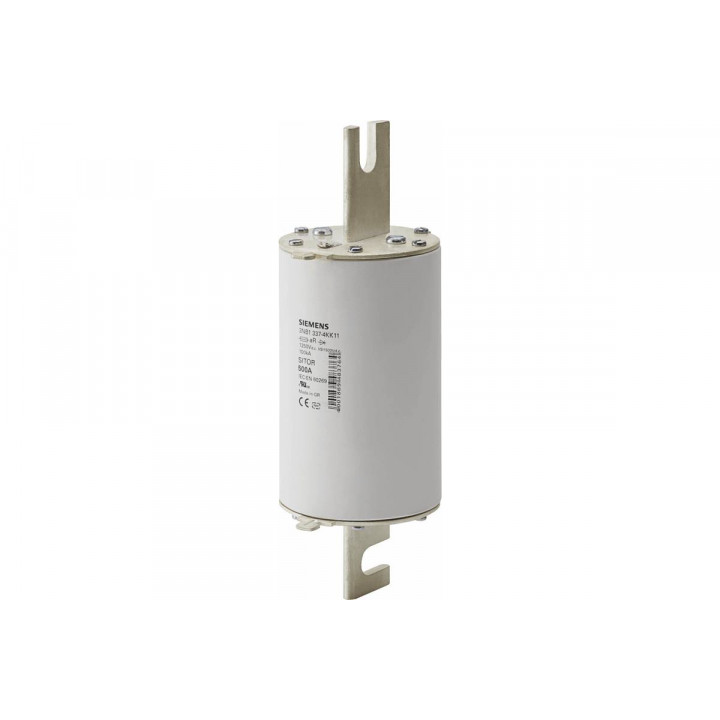 Плавкая вставка Siemens 3NB1337-4KK11 (Sitor, 3L, 500A, 1250V DC)