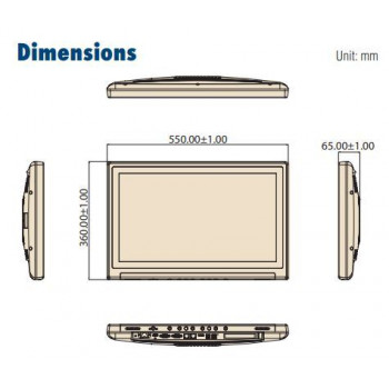 Панельный компьютер Advantech POC-W213-B11D-ACE