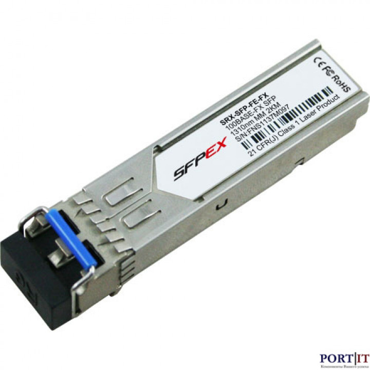 Оптический трансивер Juniper SRX-SFP-FE-FX (100BASE-FX, SFP, LC) Оптический трансивер Juniper SRX-SFP-FE-FX (100BASE-FX, SFP, LC)