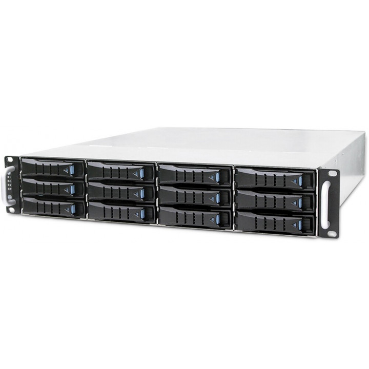 Корпус для системы хранения AIC XJ1-20121-01 (2U, 12x3.5" hot-swap, JBOD)