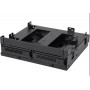 Корзина ICY DOCK MB732SPO-B (5.25" ODD Bay, 2 х 2.5" SAS/SATA HDD/SSD с возможностью горячей замены)
