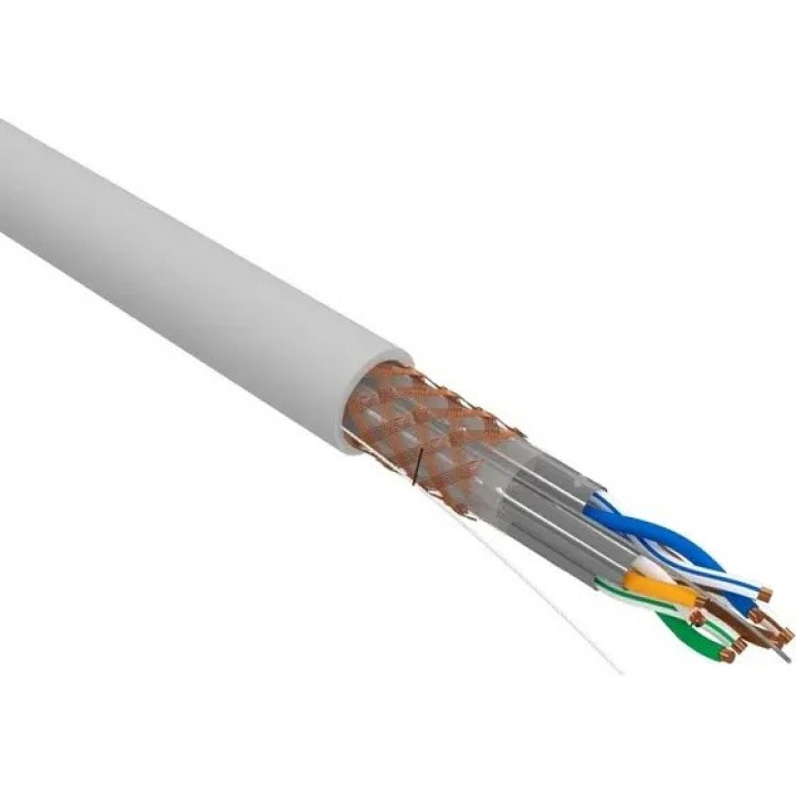 Кабель витая пара REXANT 02-0325 (S/FTP, CAT 6A, ZH нг (А)-HF, 305 м, серый) Кабель витая пара REXANT 02-0325 (S/FTP, CAT 6A, ZH нг (А)-HF, 305 м, серый)