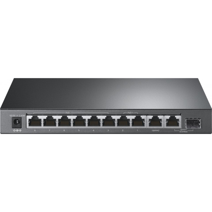Коммутатор TP-Link TL-SG1210PP (9 портов, 6 PoE+, 2 PoE++, SFP) Коммутатор TP-Link TL-SG1210PP (9 портов, 6 PoE+, 2 PoE++, SFP)