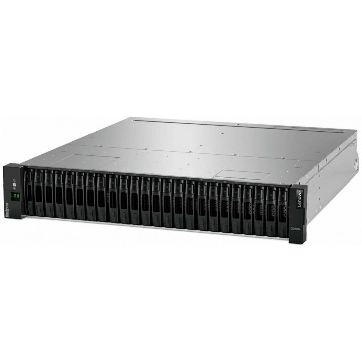 Система хранения данных Lenovo 7Y75A00TWW (ThinkSystem DE4000H Hybrid, 2U24 SFF Controller Enclosure)