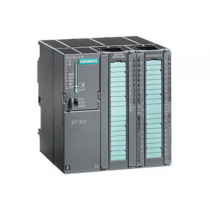 Центральный процессор Siemens 6AG1314-6CH04-2AY0 (CPU314C-2DP, 24DI/16DO, 4AI/2AO, Profibus)