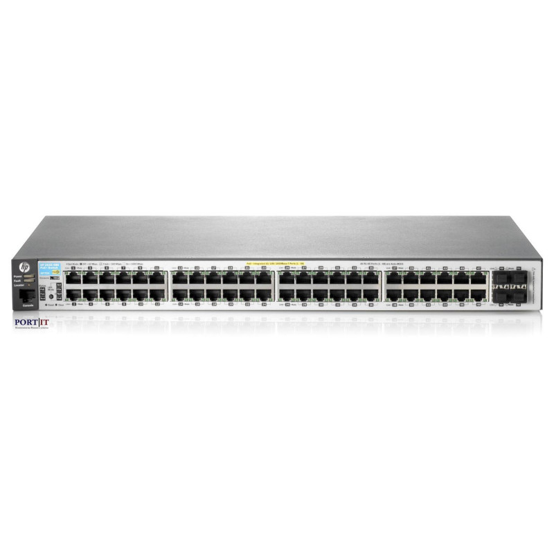 Управляемый коммутатор HP 2530-48G J9775A (48xGigabit, 4xSFP, L2)