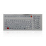 Промышленная клавиатура Key Technology K-TEK-D349KP-FN-SW-W-US/RU-USB (встраиваемая, русифицированная, белая, IP65, 103 клавиши, USB)