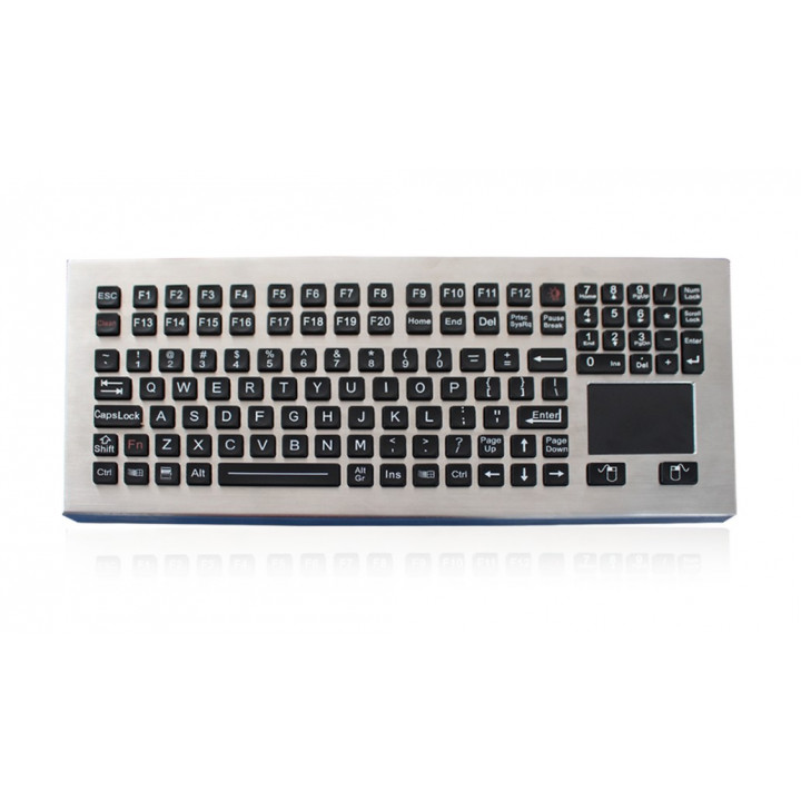 Промышленная клавиатура Key Technology K-TEK-M383TP-KP-FN-BL-DT-DWP-US/RU-USB (настольная, русифицированная, IP68, 116 клавиш, регулируемая красная подсветка, USB) Промышленная клавиатура Key Technology K-TEK-M383TP-KP-FN-BL-DT-DWP-US/RU-USB (настольная, русифицированная, IP68, 116 клавиш, регулируемая красная подсветка, USB)