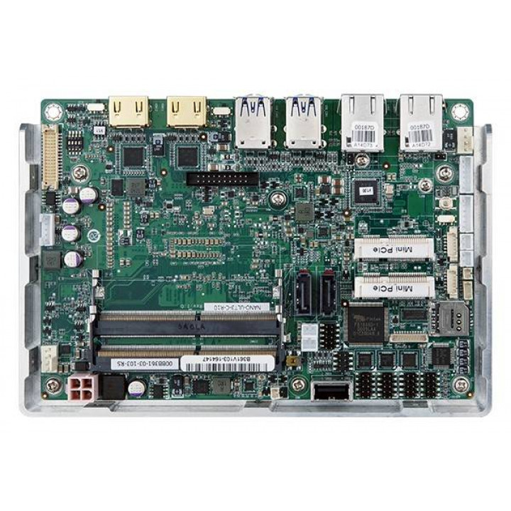Одноплатный компьютер IEI NANO-ULT3-i3 (форм-фактор EPIC, Intel i3-6100U, HDMI/LVDS/iDP, 2x GbE, USB 3.0)