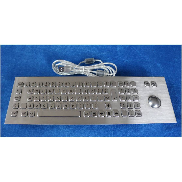 Антивандальная клавиатура Key Technology K-TEK-A400-OTB-KP-US/RU-USB (встраиваемая, IP65, русифицированная, 81 клавиша, USB, трекбол) Антивандальная клавиатура Key Technology K-TEK-A400-OTB-KP-US/RU-USB (встраиваемая, IP65, русифицированная, 81 клавиша, USB, трекбол)