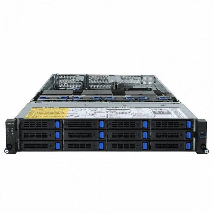 Серверная платформа GIGABYTE 6NR282Z93MR-00-115 (Dual AMD EPYC 7002, поддержка GPU, 32xDIMM)