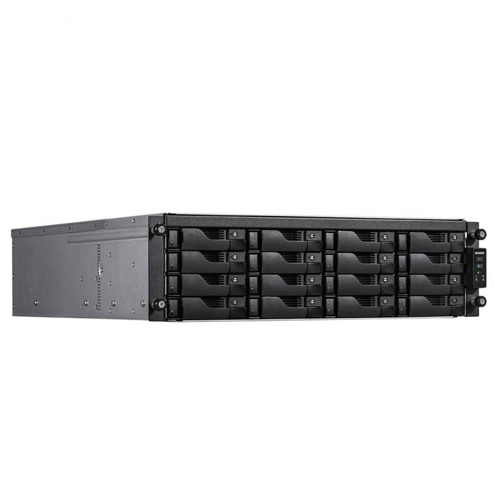 Система хранения данных СХД ASUSTOR AS7116RDX (16 bay, Intel Xeon E-2224, 4GB DDR4)