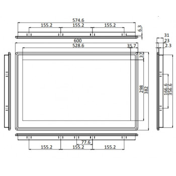 Устройство видеоотображения IEI FLEX-PLKIT-FW24/PC