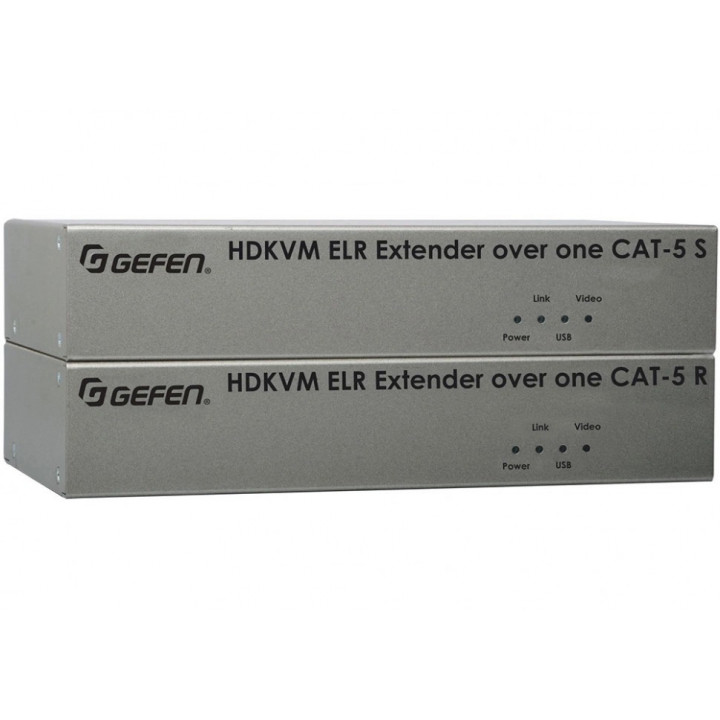 Комплект Gefen EXT-HDKVM-ELR (передача HDMI и USB по витой паре, 1080p, до 100 м)