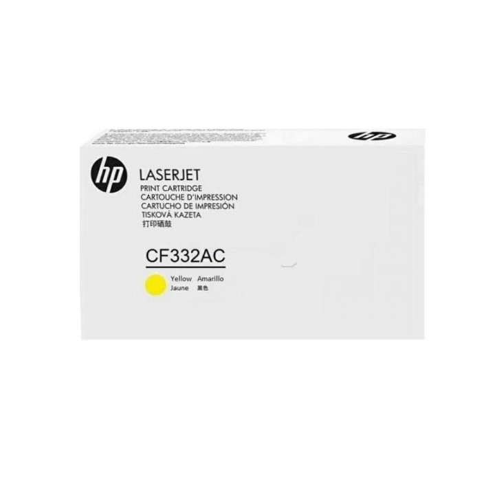 Картридж HP CF332AC (654A желтый, 15000 стр.)