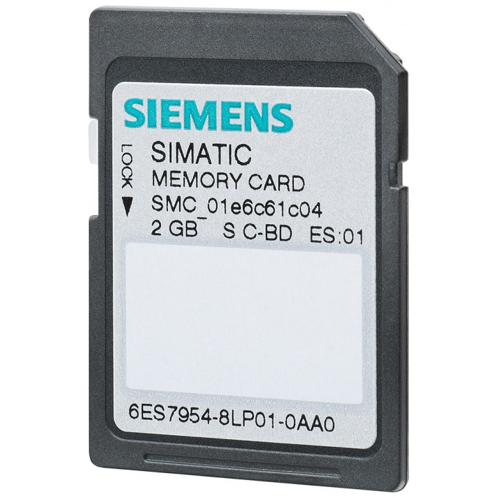 Карта памяти Siemens Simatic 6ES7954-8LL03-0AA0 (для S7-1X00 CPU, 256 Мбайт, 3.3В FLASH)