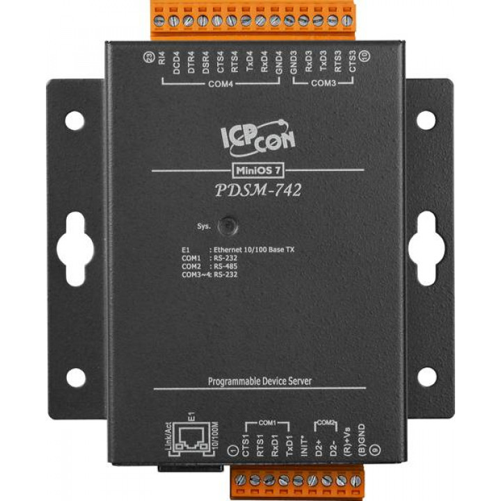 Сервер ICP DAS PDSM-742 CR (с металлическим корпусом)