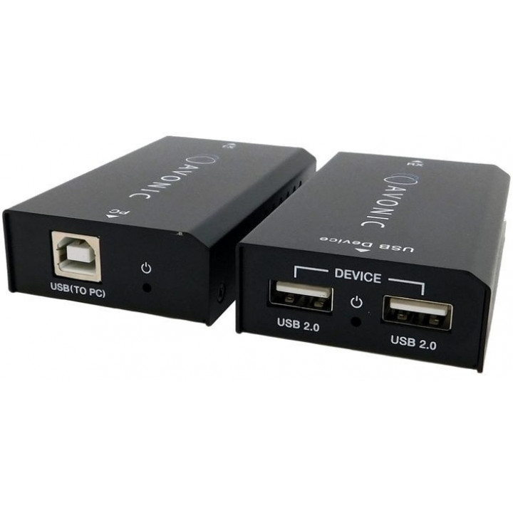 Удлинитель USB Avonic AV-UEX150 (USB 2.0 extender 50m over CAT6) Удлинитель USB Avonic AV-UEX150 (USB 2.0 extender 50m over CAT6)