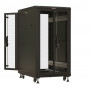 Шкаф Hyperline TTBR-2266-DD-RAL9004 (19", 22U, 1166x600x600 мм, распашные двери)