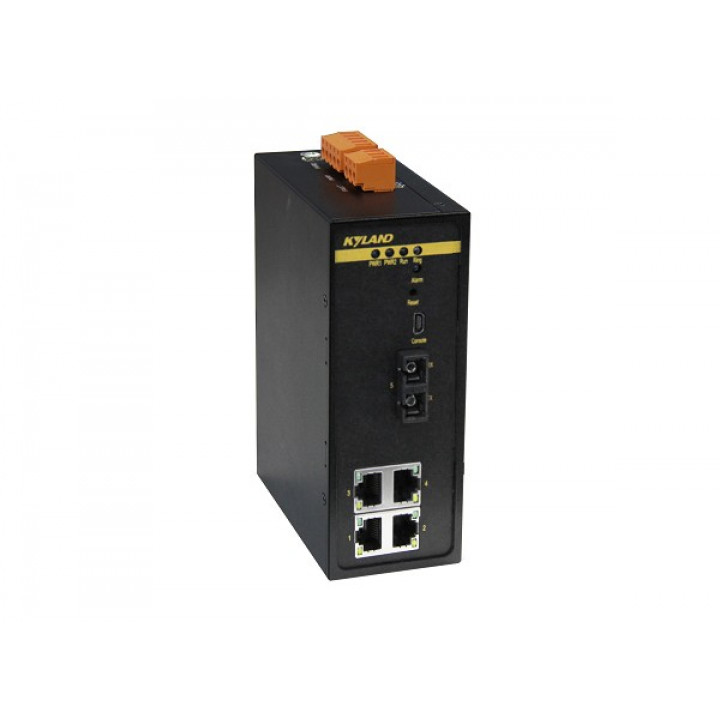 Промышленный коммутатор Kyland SICOM3000A-LITE-1S4T-FC40-L3-L3 (4xRJ45, 1x100Base-FX FC 40км, 24В)