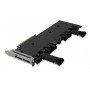 Корзина ICY DOCK CP074-2 (8xM.2 NVMe SSD to PCIe x16 Mobile Rack Adapter Card, FHFL)