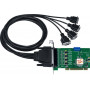 Плата ICP DAS VXC-114U/D2 CR (Universal PCI, 4 порта RS-232)