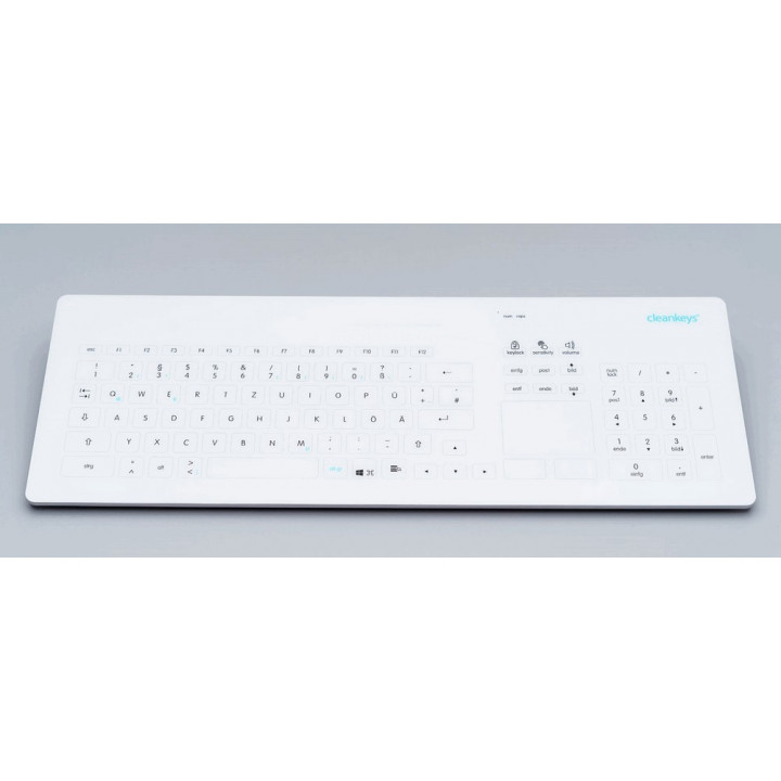 Клавиатура промышленная емкостная беспроводная InduKey KR24231 TKR-103-TOUCH-RF-KGEH-VESA-WHITE-USB-US/EU (настольная, емкостная, тачпад, беспроводная) Клавиатура промышленная емкостная беспроводная InduKey KR24231 TKR-103-TOUCH-RF-KGEH-VESA-WHITE-USB-US/EU (настольная, емкостная, тачпад, беспроводная)