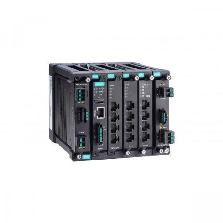 Промышленный коммутатор MOXA MDS-G4012-T (Layer 2, модульный, Gigabit, managed)