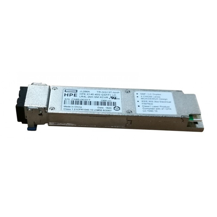Трансивер HPE JL286A (X140 40G QSFP+ LC LR4L 2km SM)