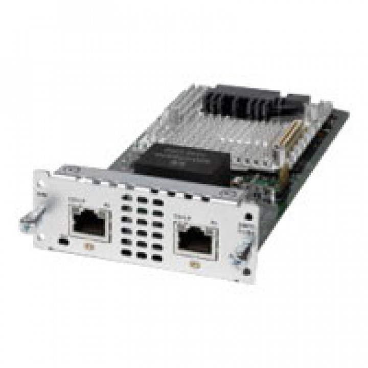 Модуль Cisco NIM-2MFT-T1/E1= (2 port Multiflex Trunk Voice/Clear-channel Data T1/E1 Module)