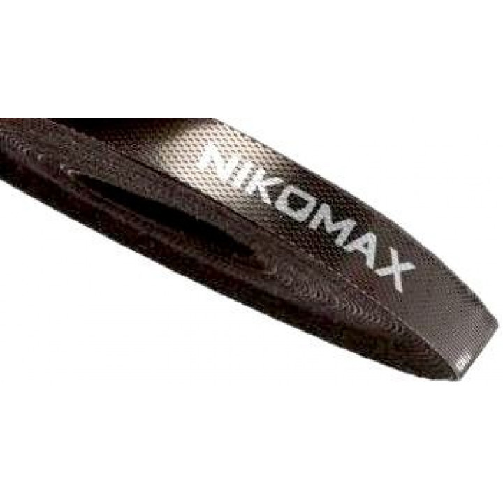 Стяжка-липучка NIKOMAX NMC-CTV05M-15-RL-BK (рулон 5м, ширина 15мм, черная)