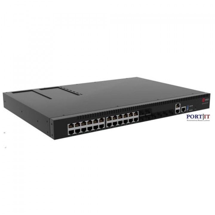 Управляемый коммутатор уровня L3 Qtech QSW-8370-28T (20x1GbE, 4xCombo, 4x10G SFP+)