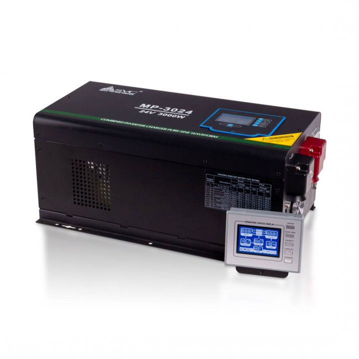 Инвертор SVC SVC-MP-3024 (3кВт, 24В, чистая синусоида, AVR, ЗУ 45А)