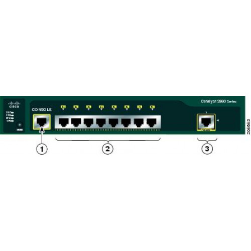 Коммутатор Cisco WS-C2960PD-8TT-L (8x10/100/1000, 2xPoE, QoS)
