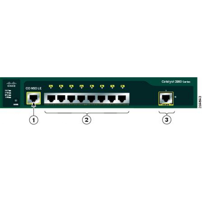 Коммутатор Cisco WS-C2960PD-8TT-L (8x10/100/1000, 2xPoE, QoS)