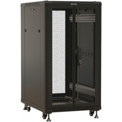 Шкаф напольный 22U Hyperline TTBR-2268-DD-RAL9004