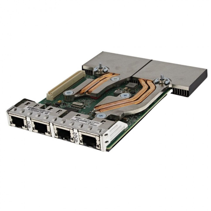 Сетевая карта Dell 0D1WT (Qlogic QL41162HMRJ-DE, 2x10GbE+2x1GbE, rNDC)