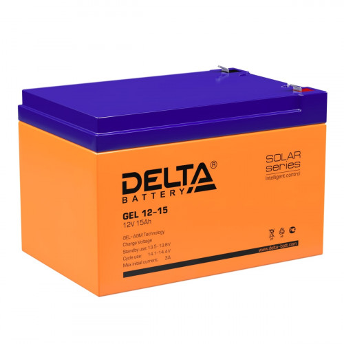 Аккумуляторная батарея Delta GEL 12-15