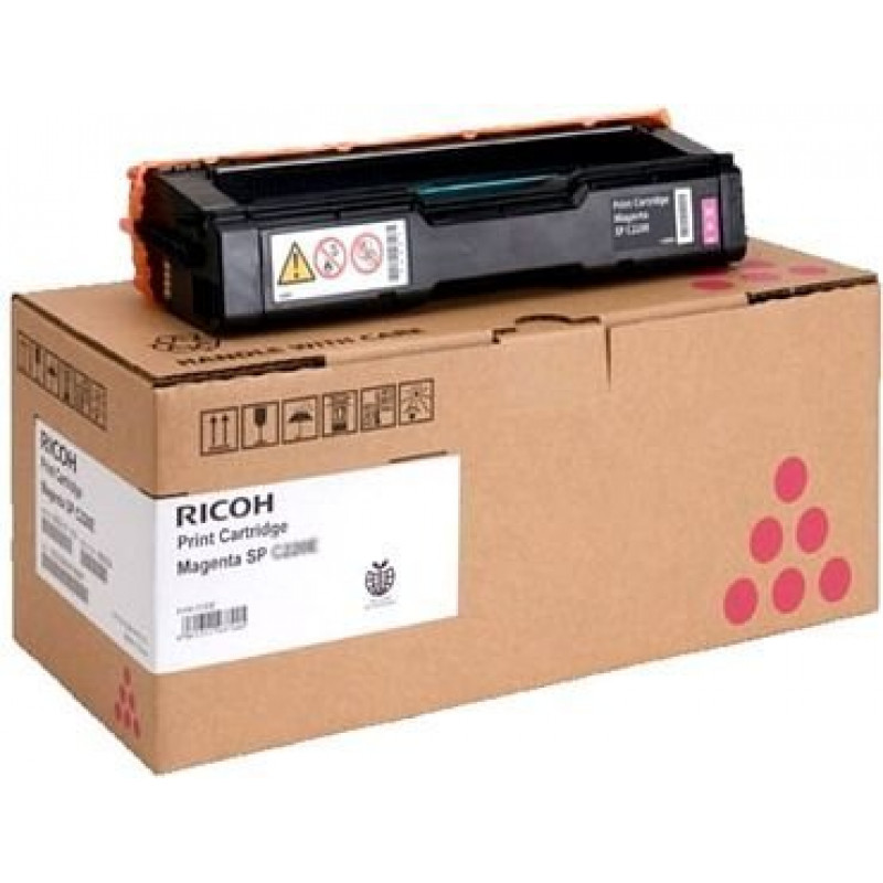 Картридж Ricoh SP C252E Magenta 407533 (пурпурный, 4000 страниц)