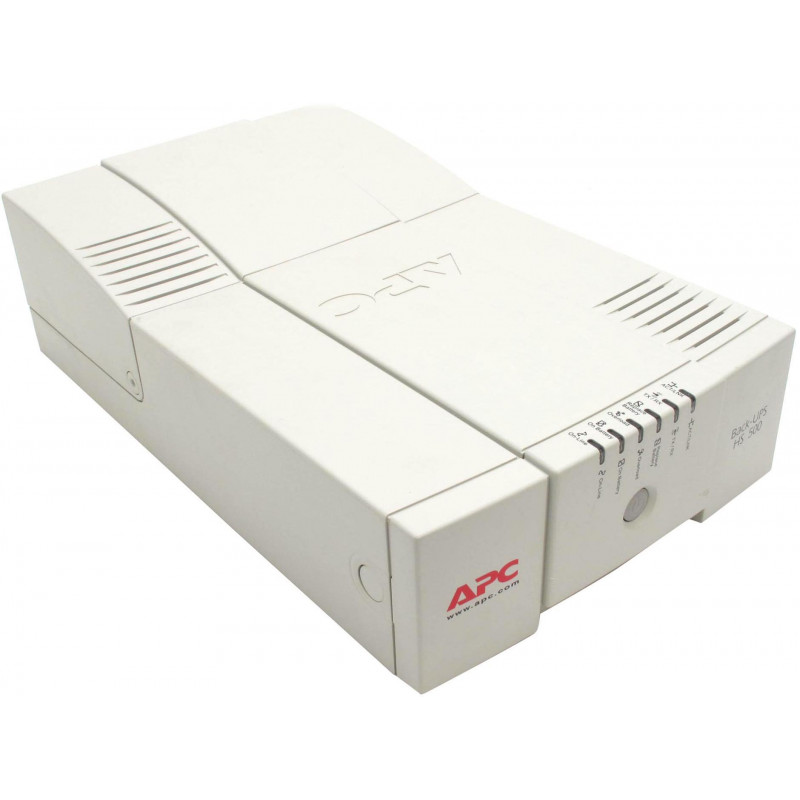 Источник бесперебойного питания APC BH500INET (компактный, 500 ВА, индикаторы)
