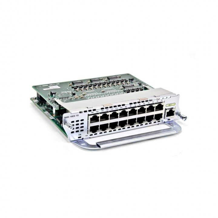 Модуль Cisco NME-16ES-1G (16 портов 10/100, 1 порт Gigabit)