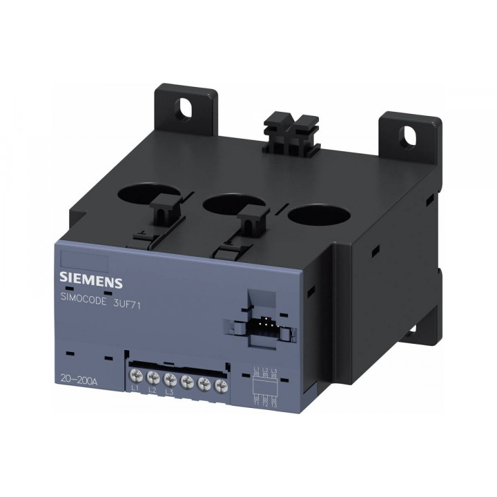 Модуль измерения тока Siemens 3UF7113-1AA01-0 (20...200 A, до 690 В, ширина 120 мм) Модуль измерения тока Siemens 3UF7113-1AA01-0 (20...200 A, до 690 В, ширина 120 мм)