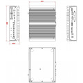 Компактный встраиваемый компьютер Axiomtek eBOX671-521-FL-DC-4PoE