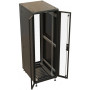 Шкаф Hyperline TTBR-3268-DD-RAL9004 (19", 32U, 1610x600x800 мм, распашные двери)