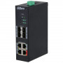 Коммутатор Dahua DH-HS4408-4ET-96 (промышленный L2 PoE, 4xRJ45 PoE, 4xSFP, 96Вт)